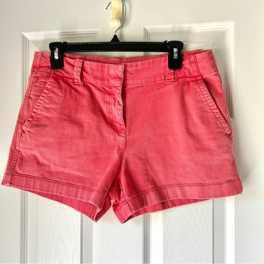 Vineyard Vines Coral Denim Shorts